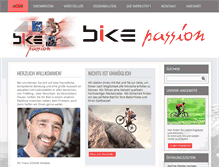 Tablet Screenshot of bike-passion.de